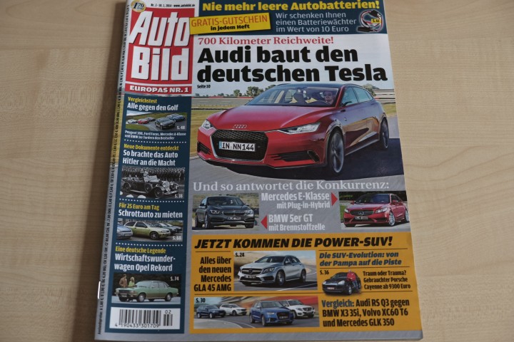 Deckblatt Auto Bild (02/2014)